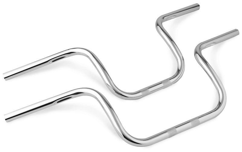 Khrome werks 1in. handlebar - sweeper bar (dimpled) - chrome  300515