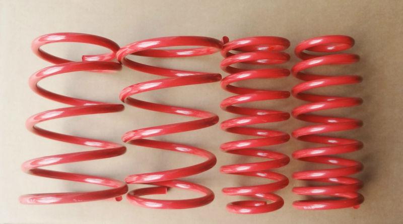 4 new lotek lowering springs 03-08 toyota corolla