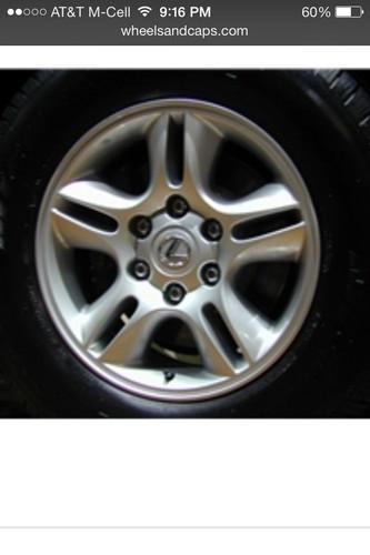 Lexus gx470 rims 