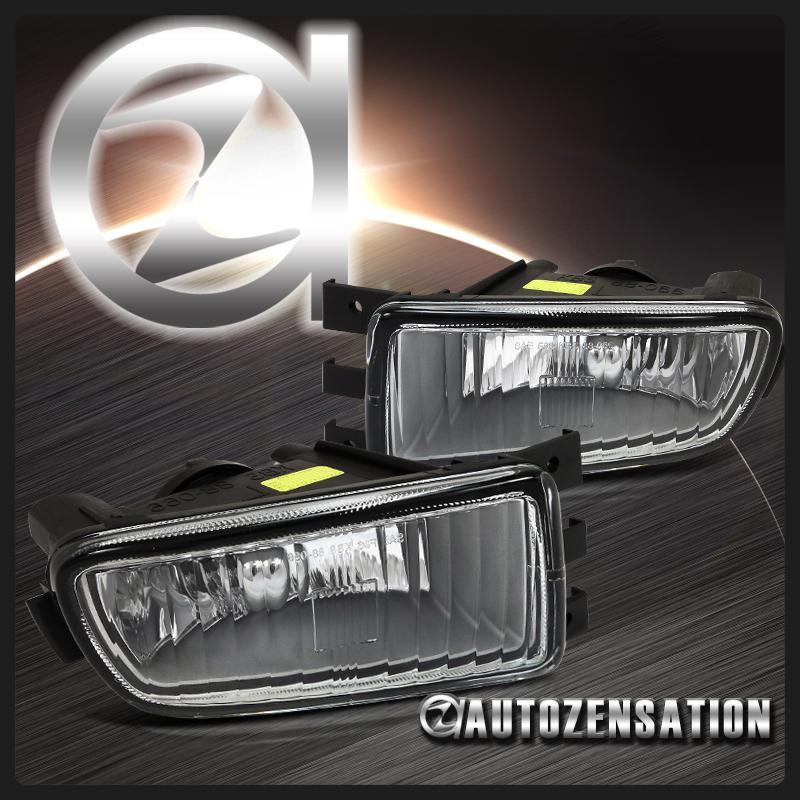 Lexus 98-00 gs400 98-05 gs300 chrome clear bumper driving fog lights+bulbs