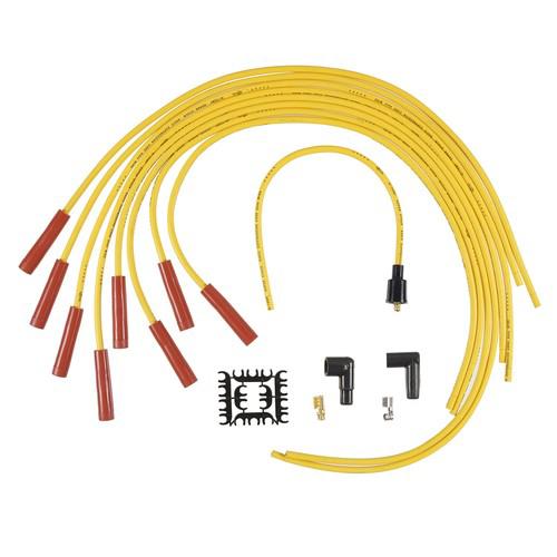 Accel 4040 universal fit super stock 8mm suppression; spark plug wire set