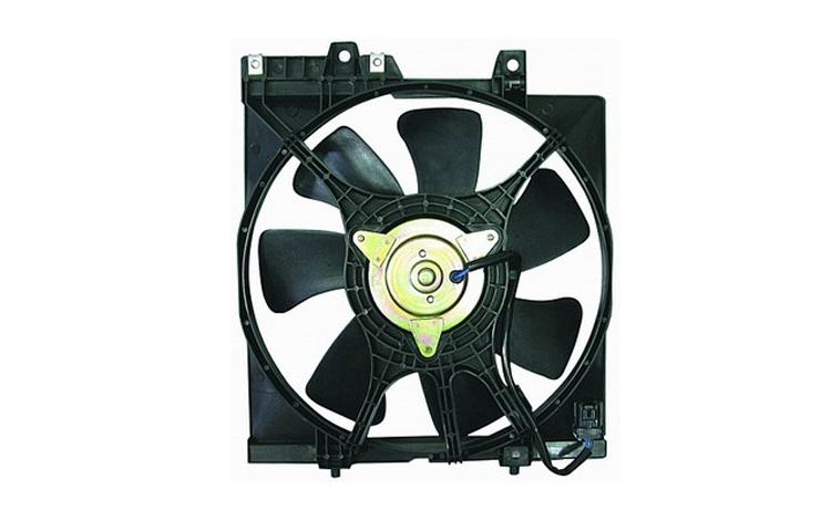 Depo ac condenser cooling fan assembly 02-05 subaru impreza subaru outback