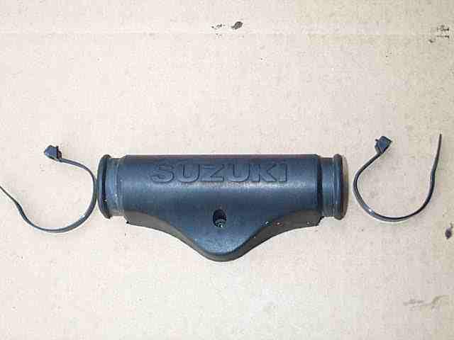 2001 suzuki jr50 stock bar pad oem handlebar cover with ties jr 50 2000-2006