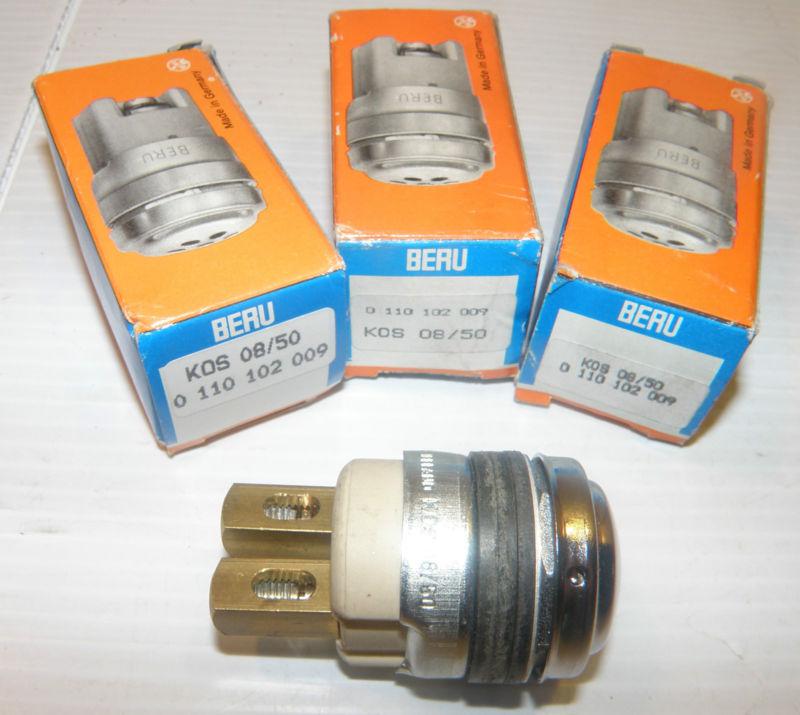 Lot (4) beru glow plug indicator salt shaker front kos 08/50 nos