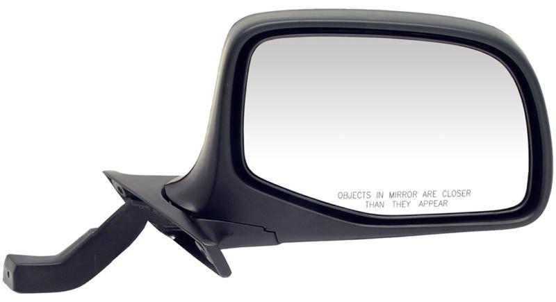 Side view mirror right, manual, paddle design, black-chrome platinum# 1270713