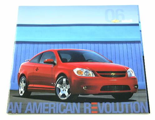 2006 06 chevrolet chevy cobalt brochure ls lt ltx ss