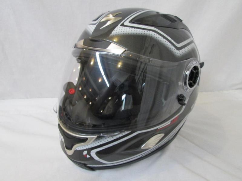 Scorpion exo-1000 apollo motorcycle helmet grey xs