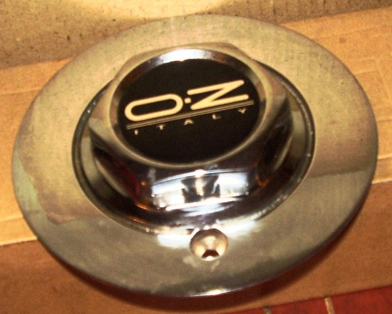 Oz racing wheel chrome custom wheel center cap  caps(1)