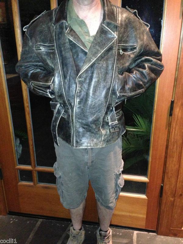 Mens leather jacket