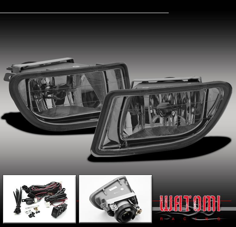 99-04 honda odyssey smoke bumper driving fog lights kit