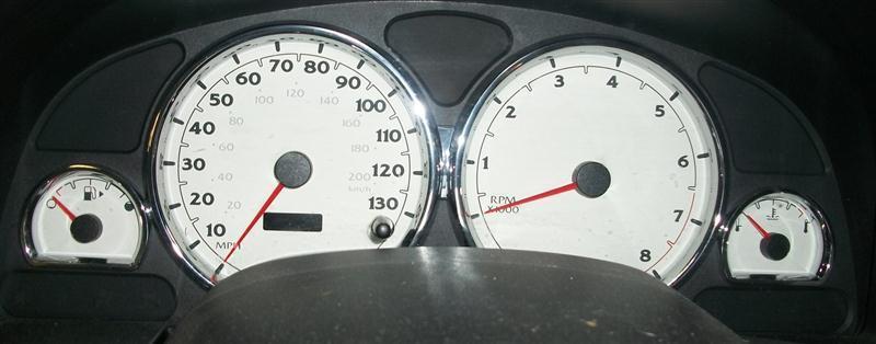 Speedometer 06 07 saturn vue us 3.5l w/o silver grey color 929386