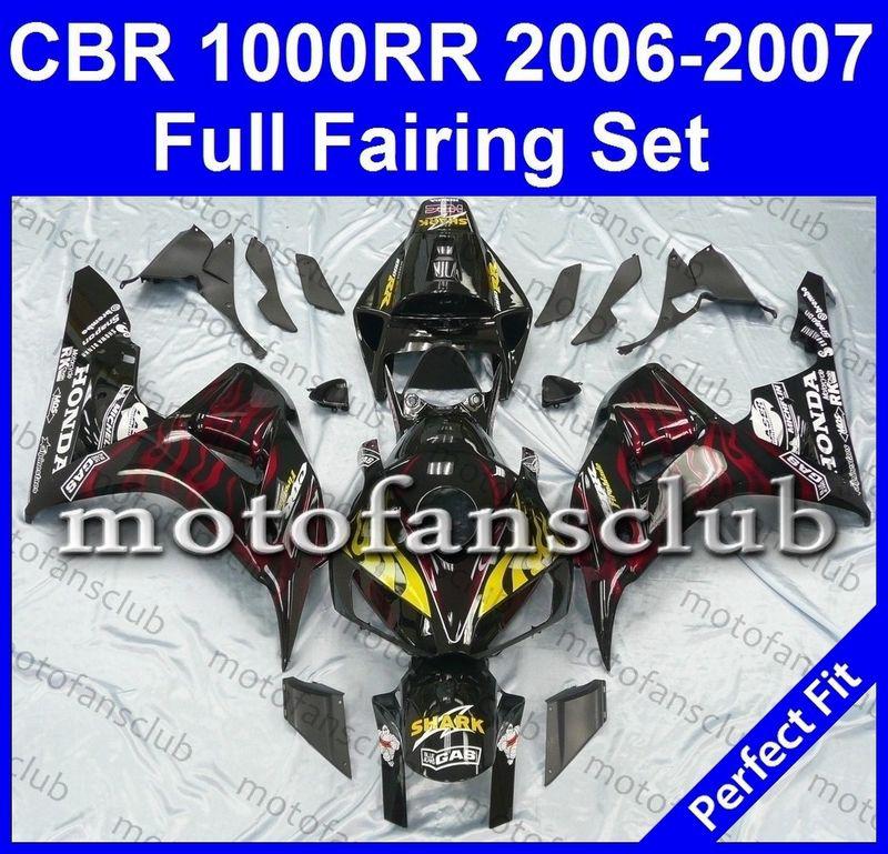 Fit honda cbr1000rr 06 07 cbr 1000 rr 2006 2007 fairing bodywork # 18 b