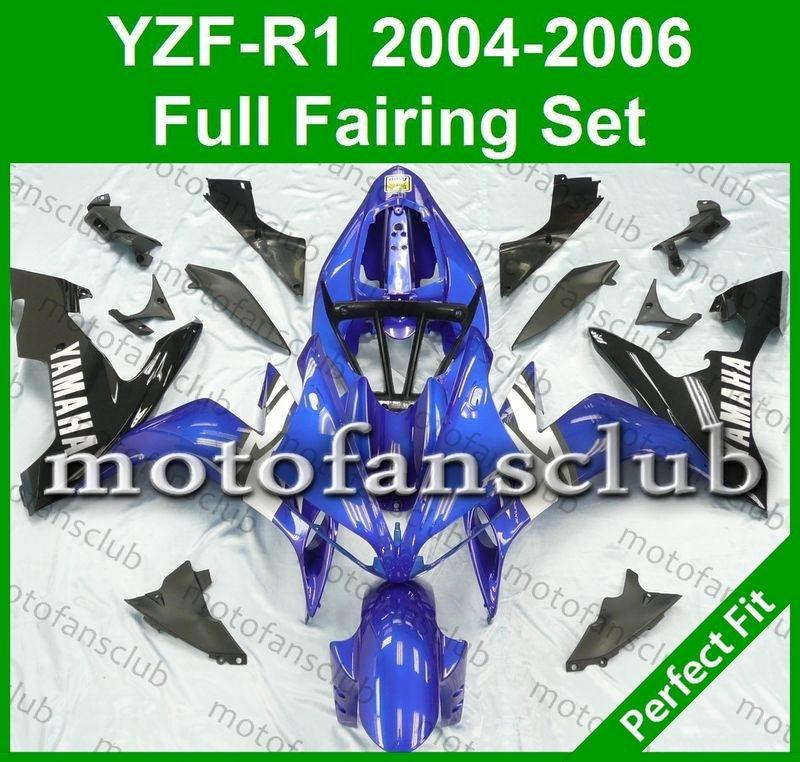 Fit yamaha yzf r1 04 05 06 yzfr1 2004 2005 2006 fairing bodywork plastics #02 b