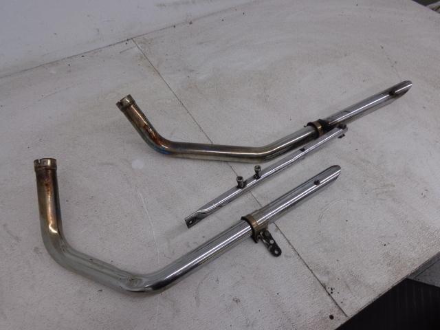 1978 harley davidson xl1000 ironhead sportster exhaust system pipes