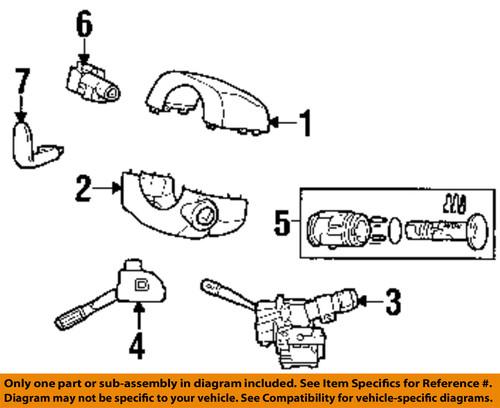 Mopar oem 4602273ad steering column-module