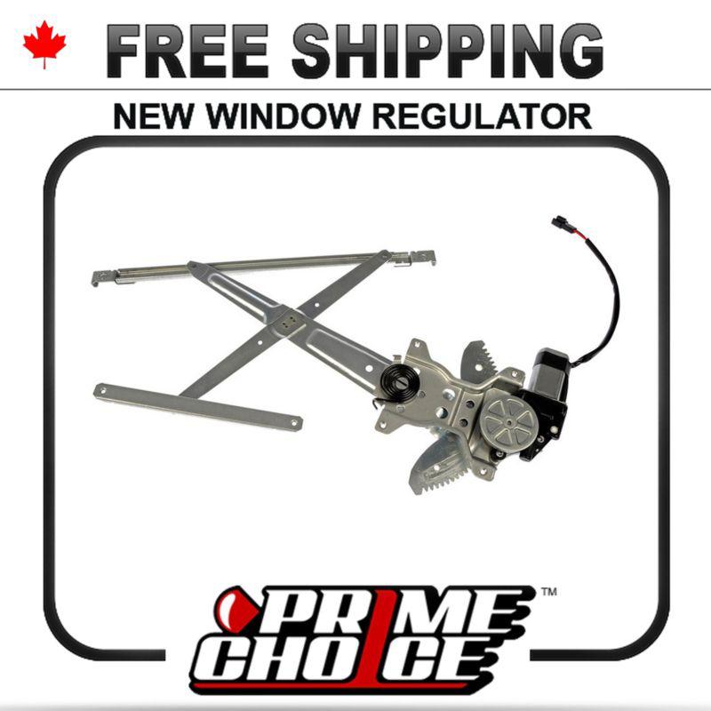 New front drivers side power window regulator with motor