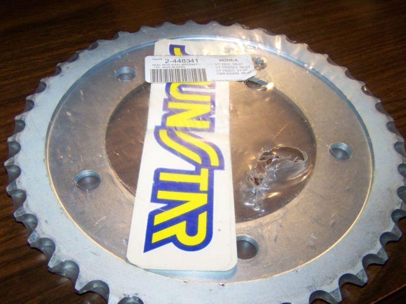 Sunstar honda cbr 900rr vt 750,  41 tooth rear sprocket part #2-448341