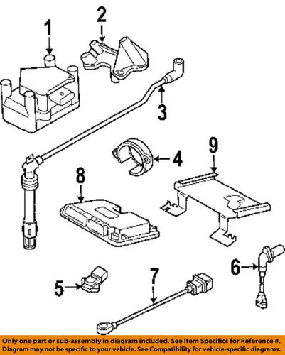 Volkswagen oem 06a905430an spark plug wire/spark plug wire single lead