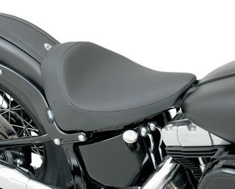 Drag specialties smooth low solo seat for harley softail blackline & slim