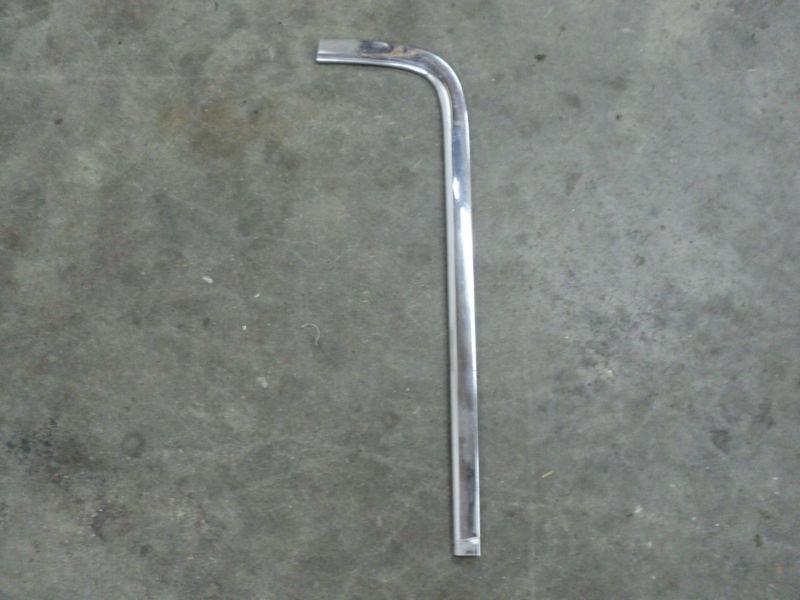 1967-69 chevrolet camaro rh rear window  oem stainless trim moulding