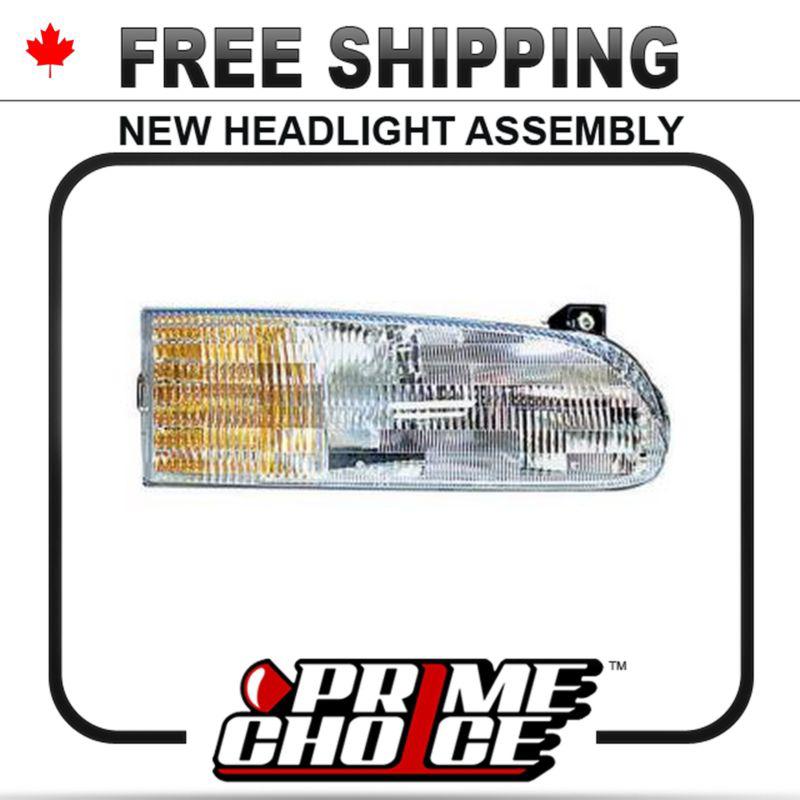 Prime choice new right passenger side headlamp headlight assembly replacement rh