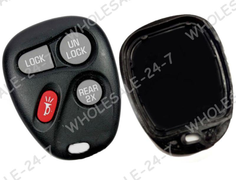 New gm keyless entry remote key fob transmitter clicker case and pad 16245100-29