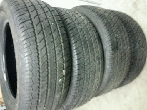 Set of 4 firestone fr710 tires new 215/60/r16