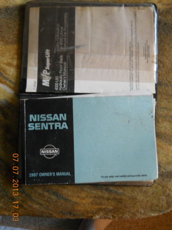 97 nissan sentra owners manual guide literature 1 day handling