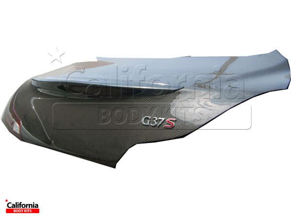 Cbk carbon fiber infiniti g coupe g37 oem trunk infiniti g coupe 08-12 usa selle