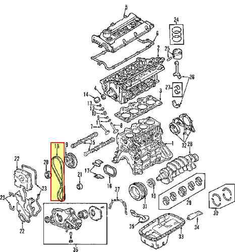 Kia 2431226050 genuine oem factory original timing belt