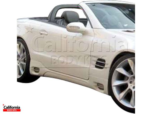 Cbk frp lori side skirts kit auto body mercedes-benz sl-class r230 03-08 hot dea