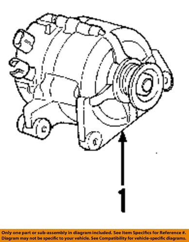 Ford oem 1l8z-10v346-ccrm alternator/generator