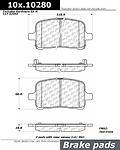 Centric parts 105.10280 front super premium ceramic pads