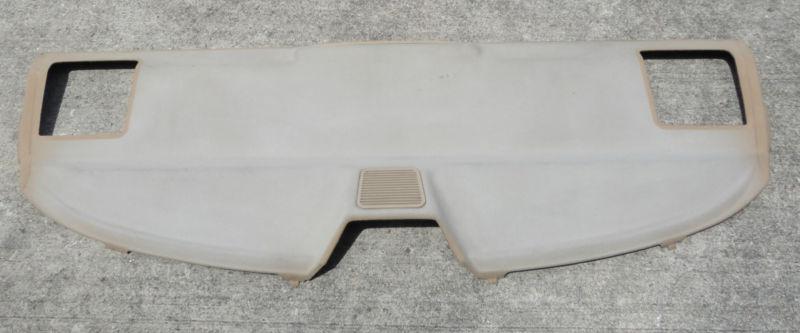 Bmw e36 rear back seat top carpet speaker cover trim over tan oem 5146-1960016