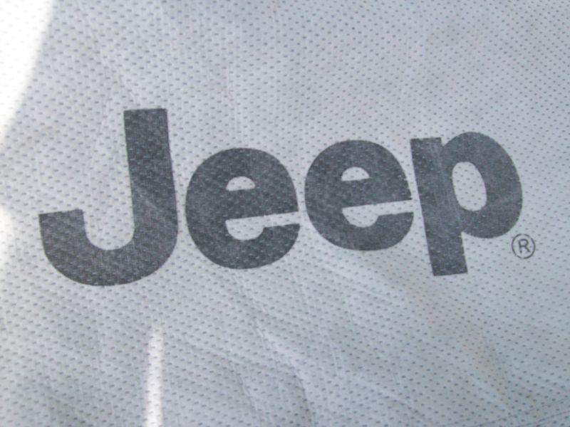 Mopar jeep car cover 2013 factory cover for crysler jeep used once