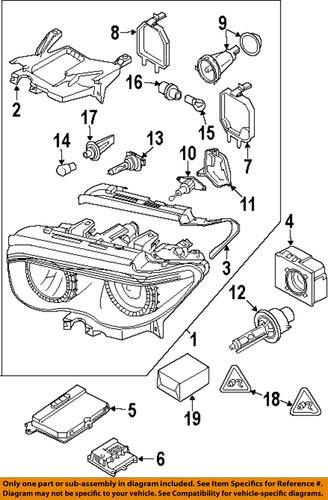 Bmw oem 61138352576 headlamp-plug