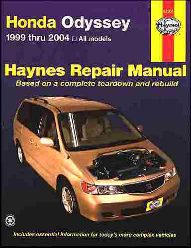 Complete_honda odyssey_repair shop_service_manual_1999 2000 2001 2002 2003 2004