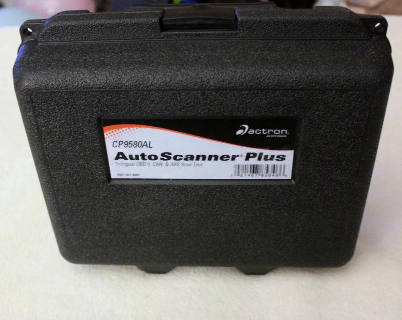 Actron cp9580al enhanced autoscanner plus with hard storage case 