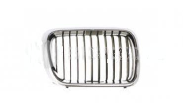 Bmw 3 e36 1990-98 right grille black/chromed