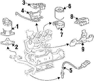 Pontiac 1997297 genuine oem factory original purge control valve