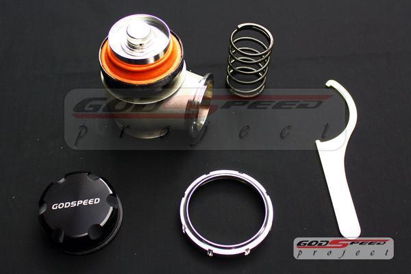 Godspeed 44mm v band wastegate 4" tall rs-series (turbo t3t4 t4 t70 t72 t76 t88)