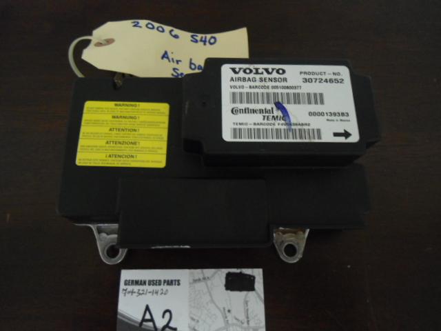 (bb773) 04 05 06 07 volvo 40 50 s40 s50 airbag computer module