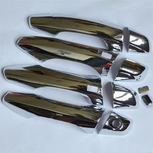 2013 hyundai santa fe ix45 chrome door handle cover auto trim