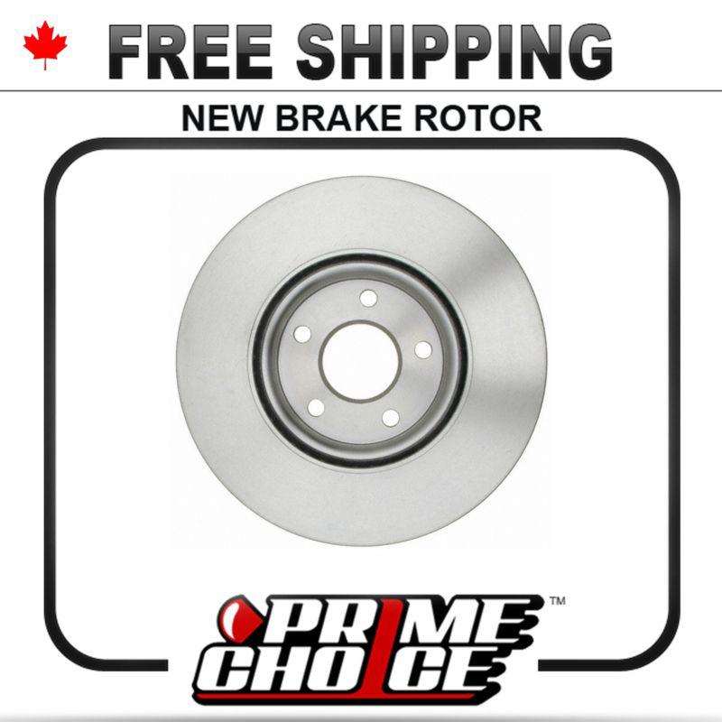 1 premium new disc brake rotor for front fits left driver / right passenger side