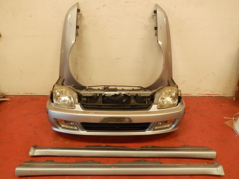 Jdm honda prelude sir front conversion bumper headlight fender side skirts 97-01