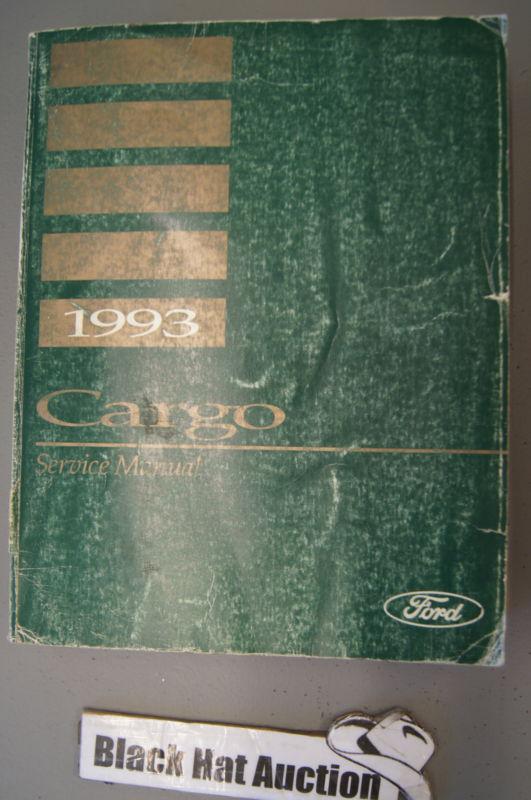 1993 ford cargo truck factory shop service manual - dealership book