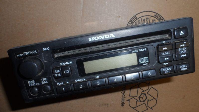 2001-2002 honda odyssey am/fm radio / cd player, 39100-s0x-c020