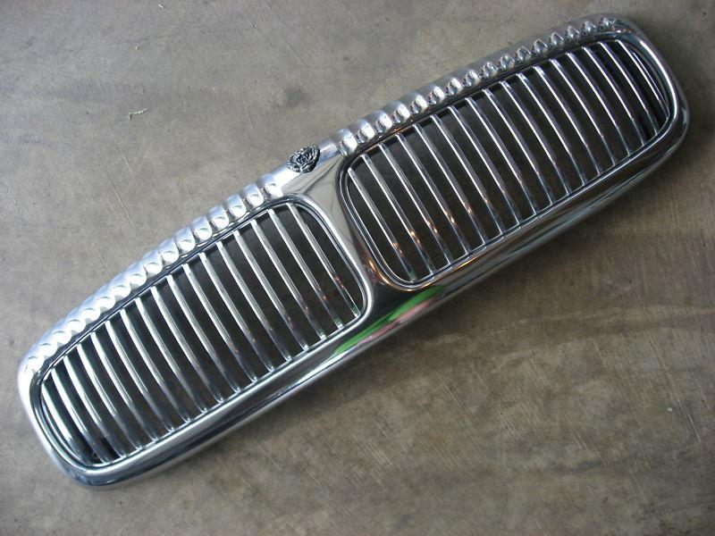 Jaguar vanden plas complete grille chrome 1998 1999 2000 2001 2002 2003