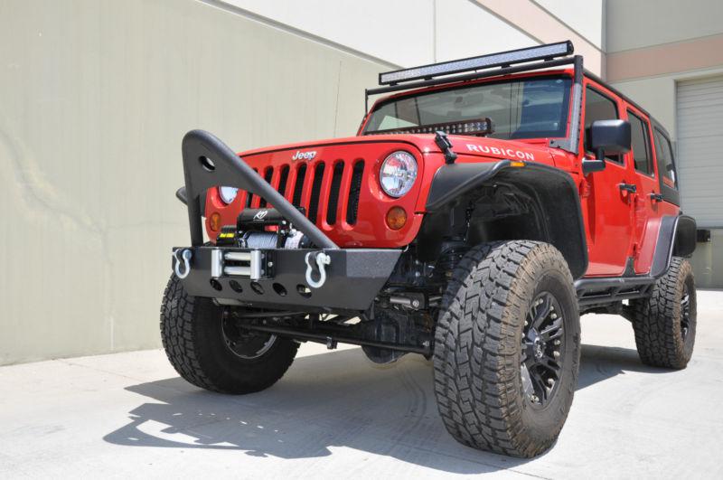 Sell KO Off Road Jeep Wrangler JK Front Bumper Stinger Rhino Stubby ...