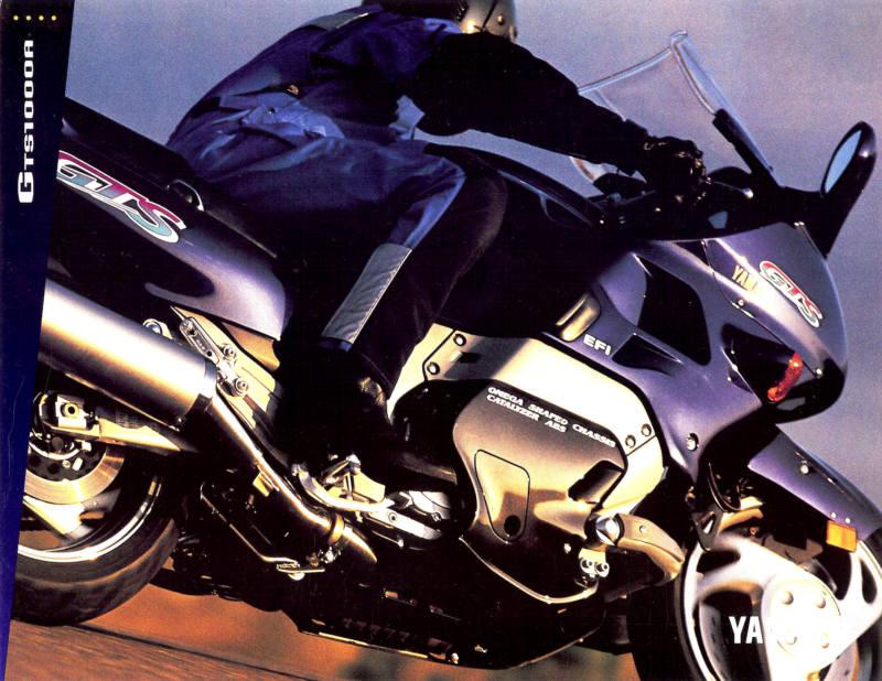 1994 yamaha gts1000r motorcycle brochure -gts 1000 r-yamaha-gts1000-yamaha